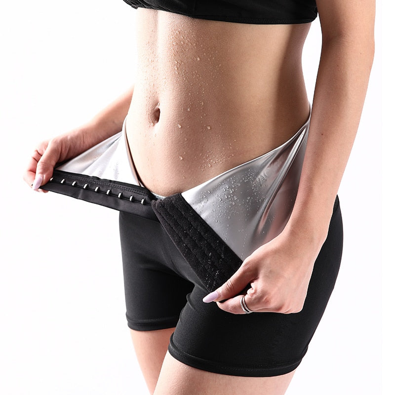 Short cinta Sauna modelador queima gorduras  abdominais, acelera a perda de peso e afina a cintura